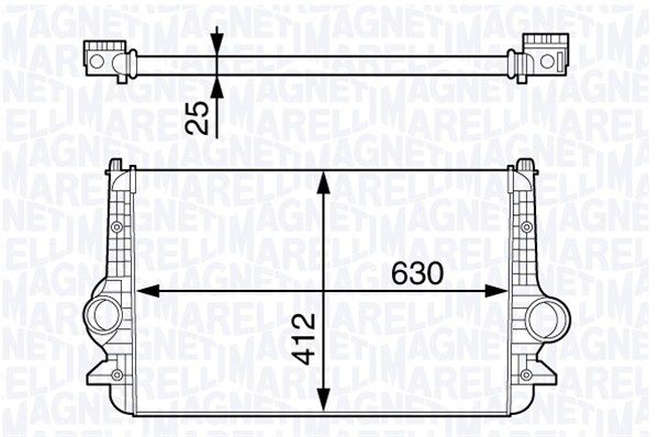 MAGNETI MARELLI Интеркулер 351319202780